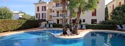 modernes Apartment Las Mimosas 90 Meter vom Strand in Port de Pollenca  