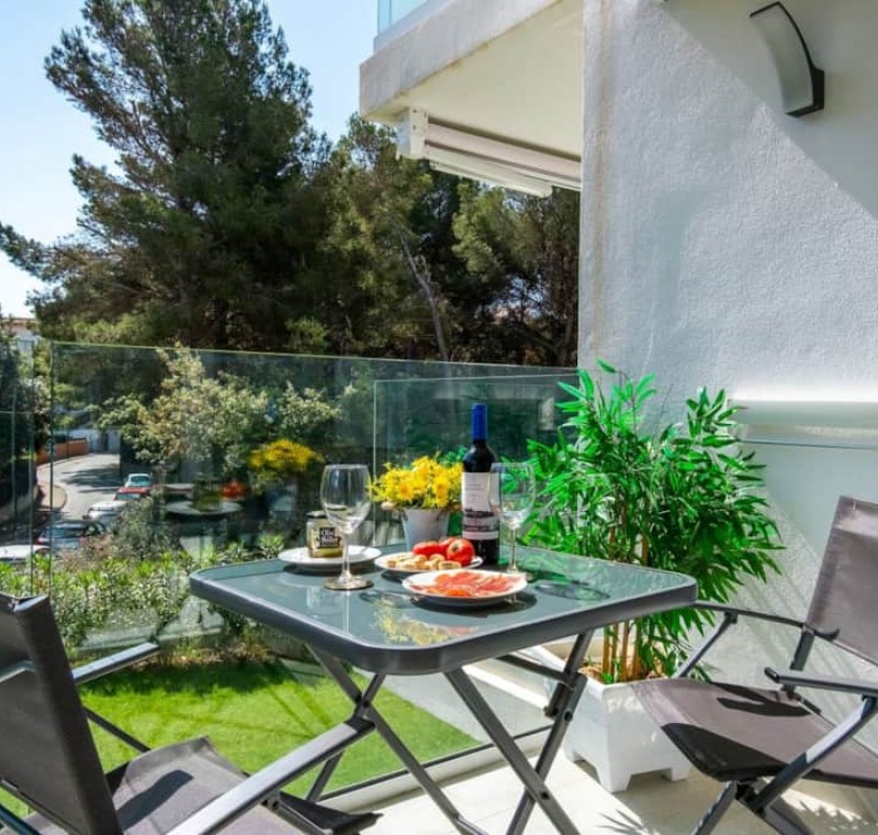 Sea apartment 1C with pool in Canyamel beach