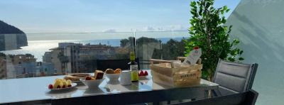 Sea view apartment 6E with pool in Cañamel beach