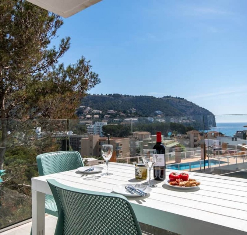 Seaview apartment 5C balcony In Canyamel Torre Doy